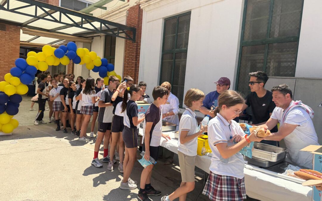 Barbacoa en el jardín 6º Primaria