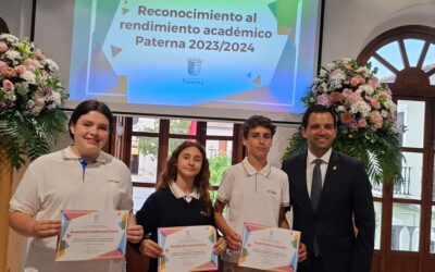 L’Ajuntament de Paterna reconeix el rendiment acadèmic d’alumnes de La Salle