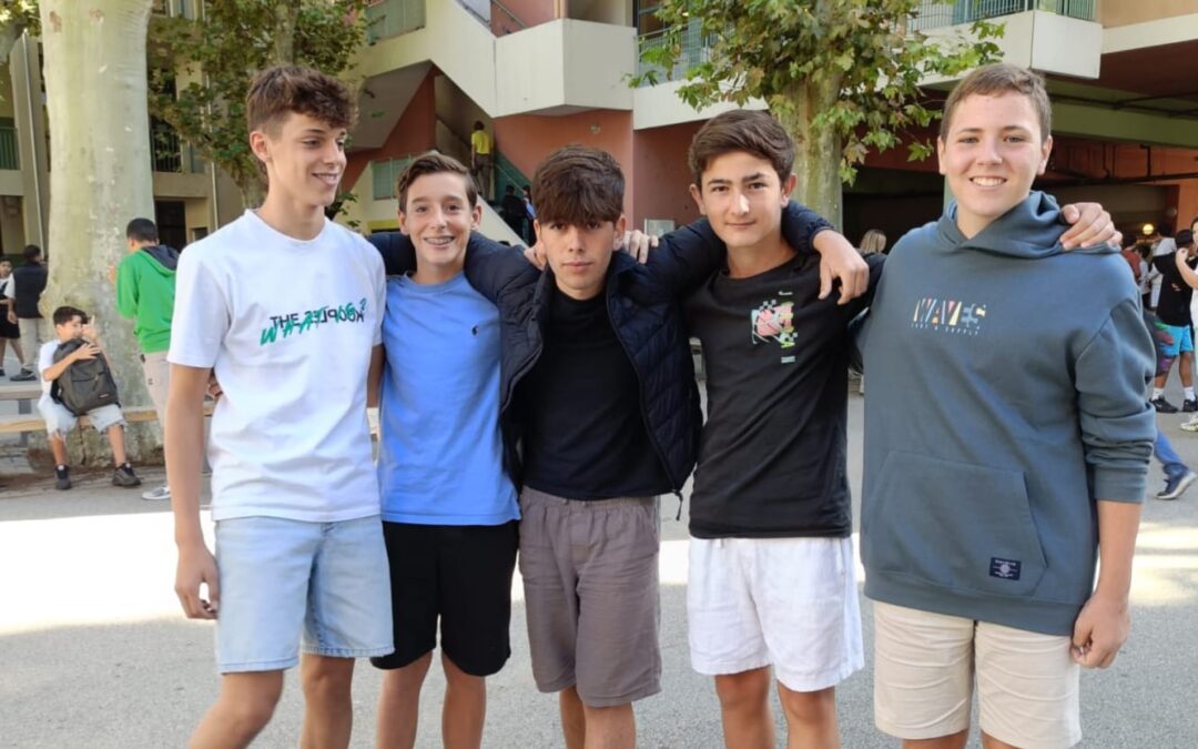Dos alumnos de 3º ESO participan en un intercambio con La Salle de Aviñón