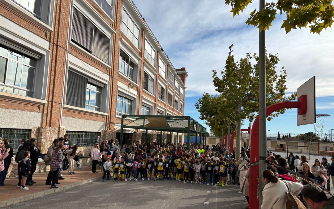 ¡A correr por una buena causa! Noviembre Solidario moviliza al cole