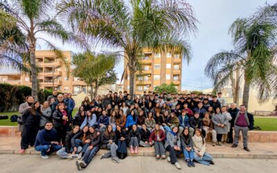 Un almuerzo para celebrar el Adviento y la Inmaculada en 2º de Bachillerato
